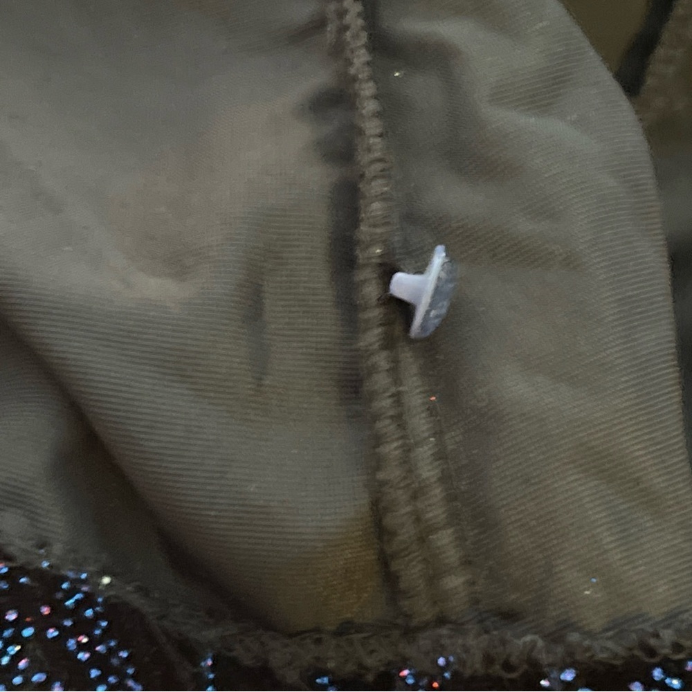 Gunne Sax By Jessica McClintock Velvet Sparkly Long Sleeve Peplum Top Women’s 11 - Picture 11 of 11